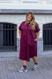 Yaya - kleedje - burgundy