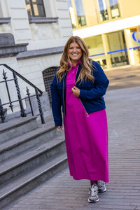 Fawn - hemdkleedje - fuchsia