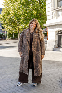 Remi - trenchcoat jeans - Leopard
