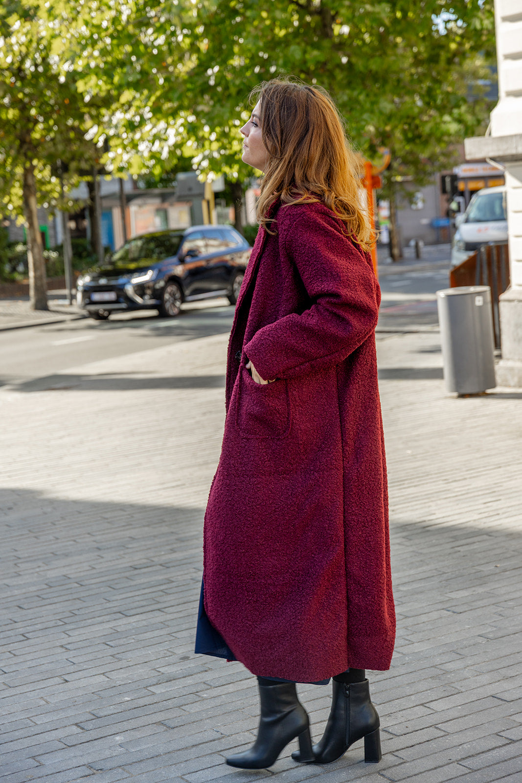 Mandi - jas - burgundy