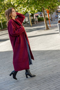 Mandi - jas - burgundy