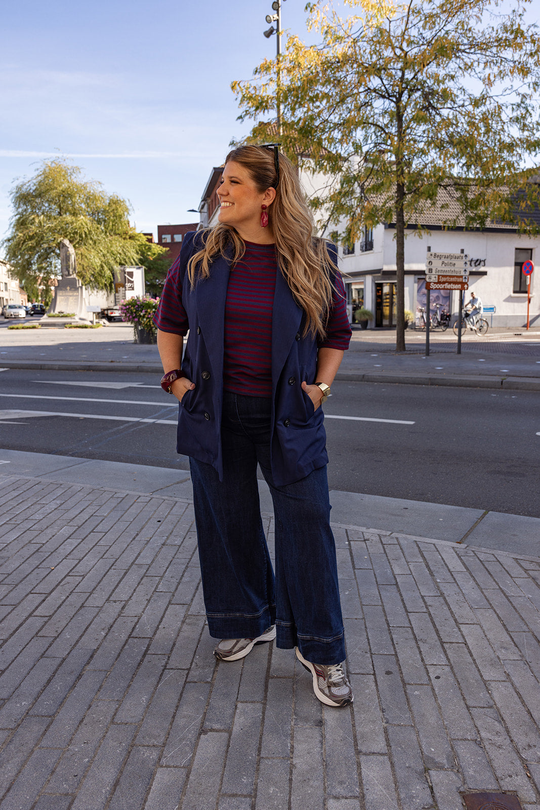 BESTSELLER Jeansbroek - broek - donkerblauw denim TU CURVE ❗️