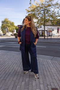 BESTSELLER Jeansbroek - broek - donkerblauw denim TU CURVE ❗️