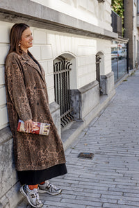 Remi - trenchcoat jeans - Leopard