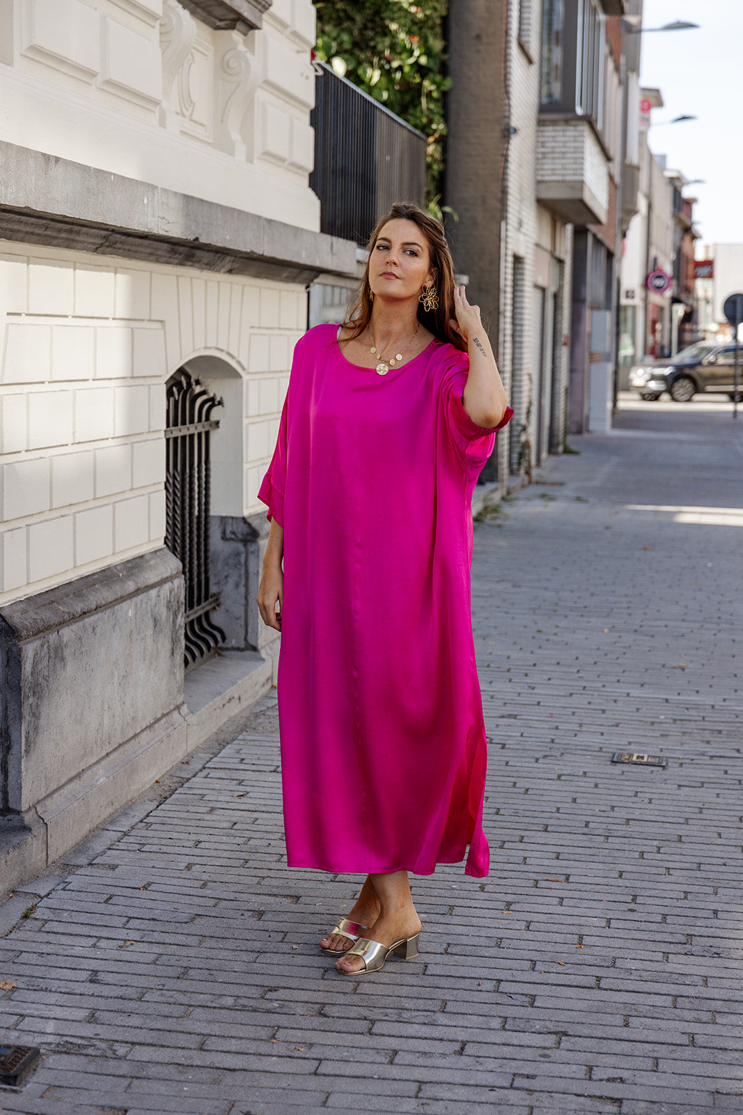 Yota - kleedje incl. Taillelint - fuchsia