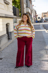 Bas - broek tall ❗️- burgundy