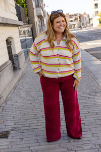 Bas - broek tall ❗️- burgundy