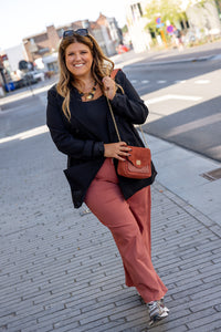 Pep - broek TU CURVE❗️- terracotta
