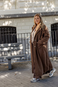 Mandi - jas - donkerbruin
