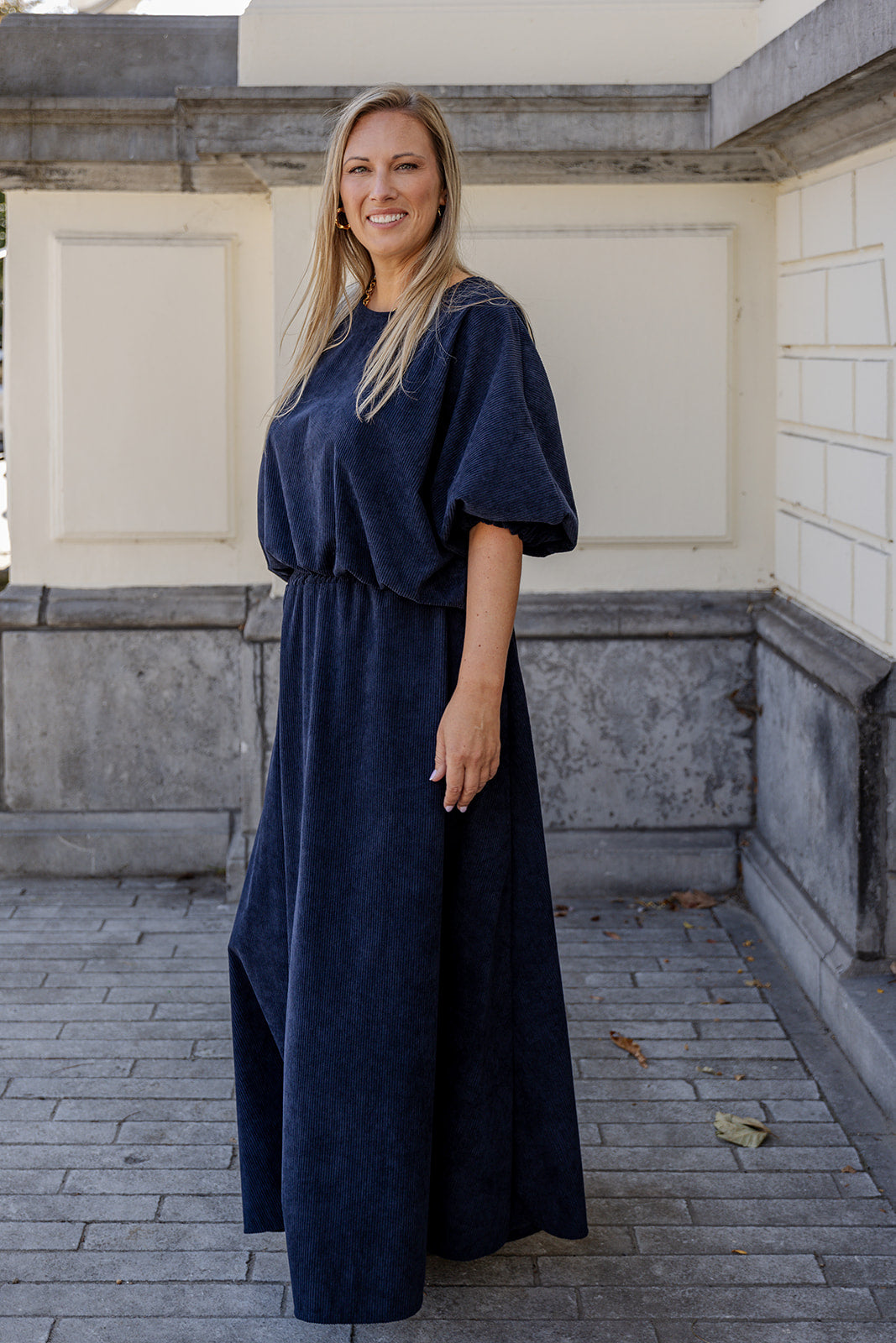 Lee - rok ribfluweel - marineblauw PRE ORDER ❗️
