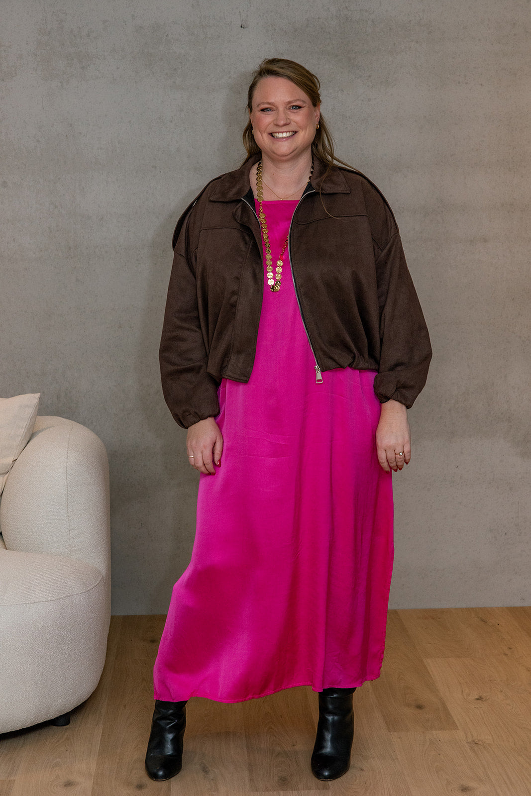 Yota - kleedje incl. Taillelint - fuchsia