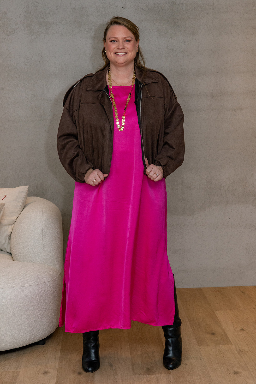 Yota - kleedje incl. Taillelint - fuchsia