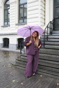 Clyde - blouse - aubergine