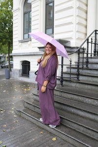 Clyde - blouse - aubergine