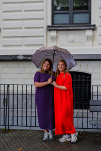 Babette- kleedje - plum