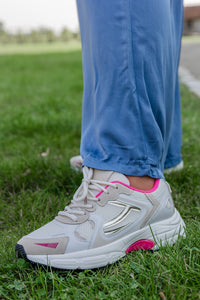 Ax - sneakers - roze/beige/wit - 36 of 38