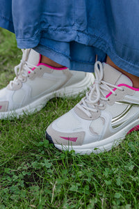 Ax - sneakers - roze/beige/wit - 36 of 38