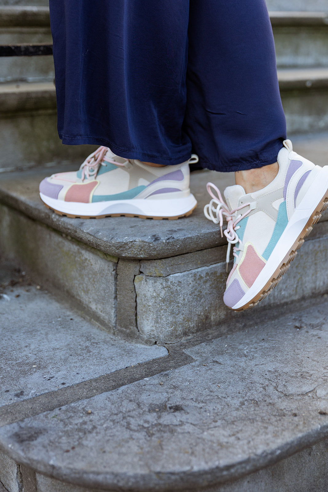Sam - sneakers  - pastel multicolour laatste stuks -mt38