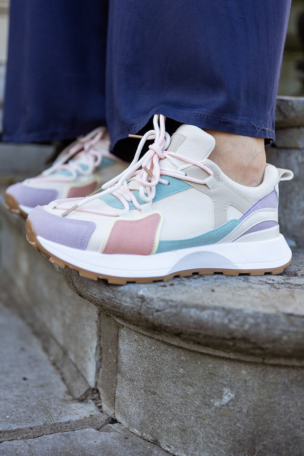 Sam - sneakers  - pastel multicolour laatste stuks -mt38