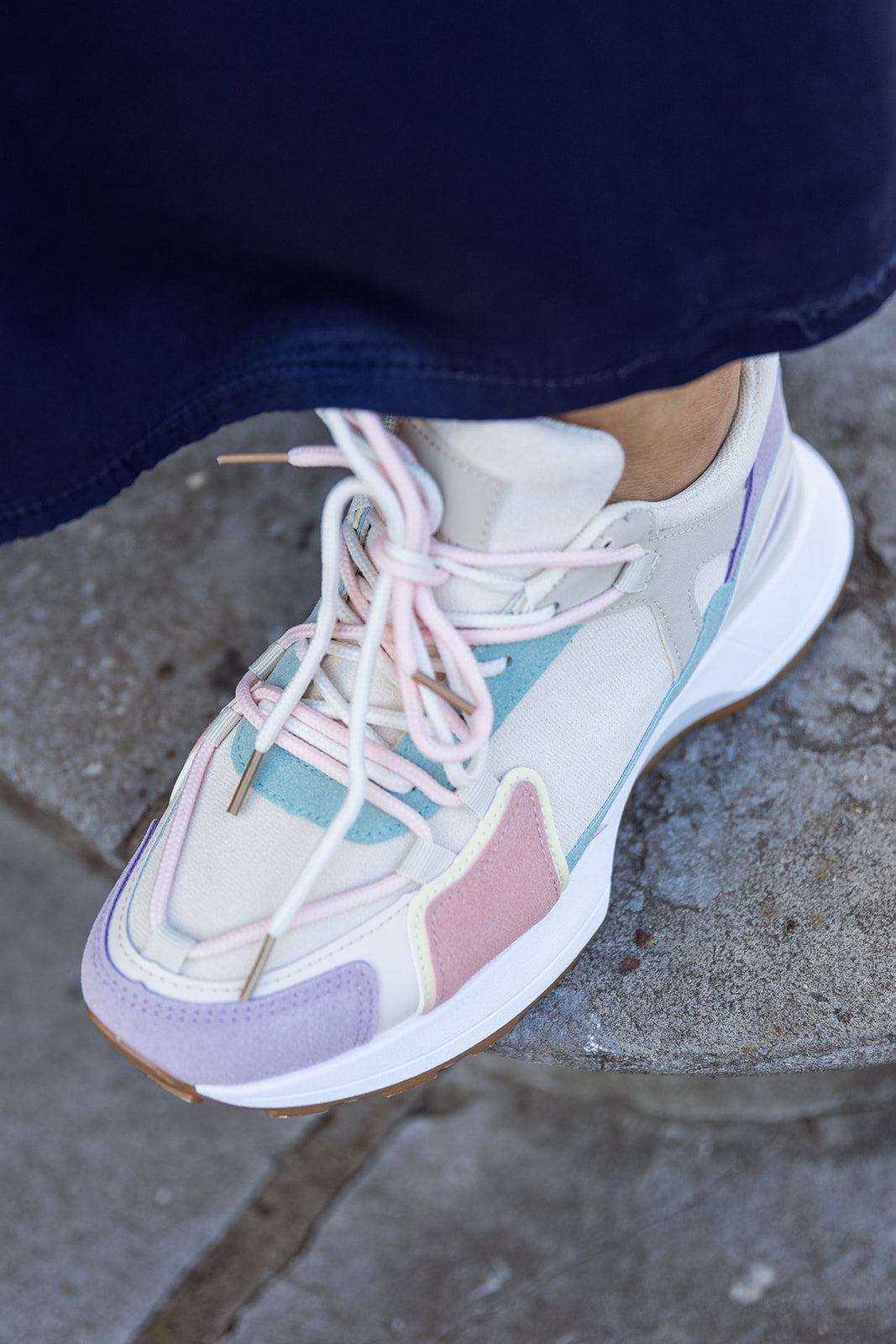 Sam - sneakers  - pastel multicolour laatste stuks -mt38