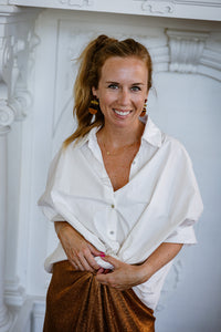 Olivia- blouse - ecru