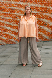 Uce - blouse - peach