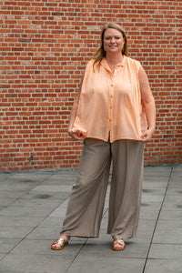 Uce - blouse - peach