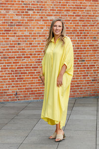 Hanna - kleedje - geel