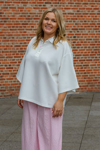 Demi - broek - vichy lichtroze