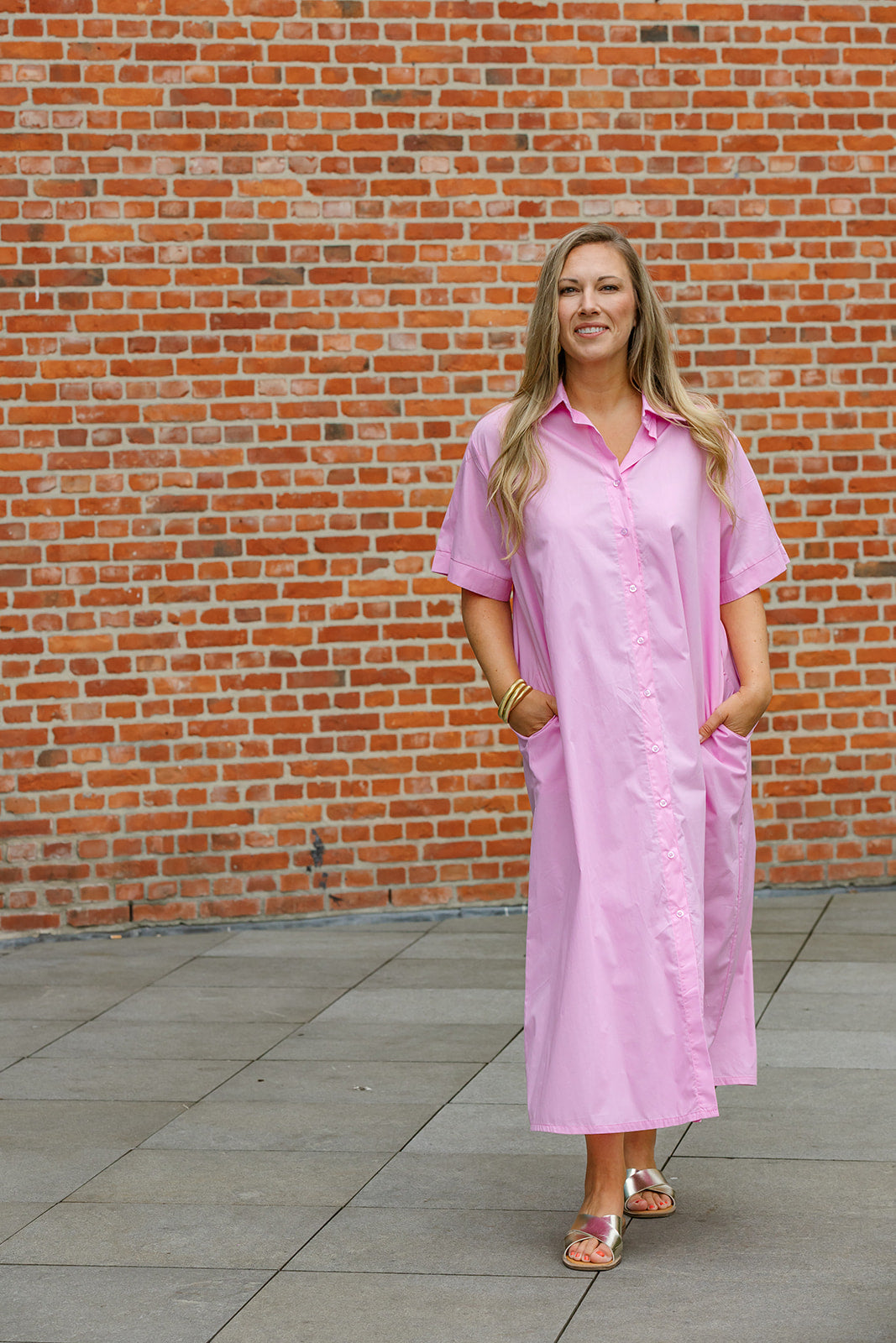 Joy - hemdkleedje - roze