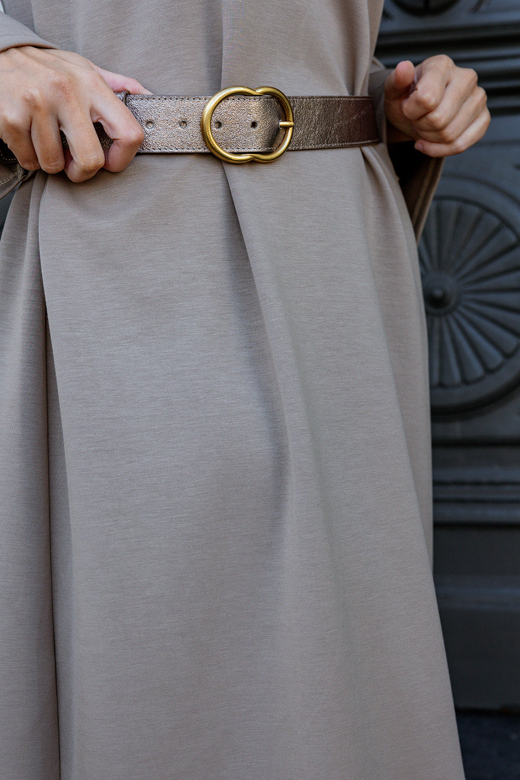 Melli - riem - taupe - 3 maten