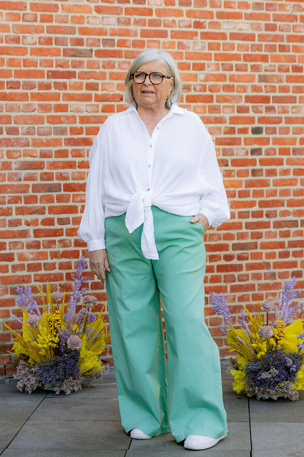 Faye - tetrablouse - wit- laatste stuk