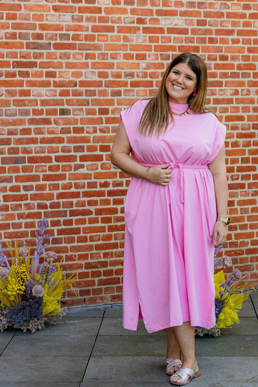 Cleo - kleedje - roze