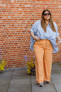 Pep - broek - oranje TU CURVE ❗️