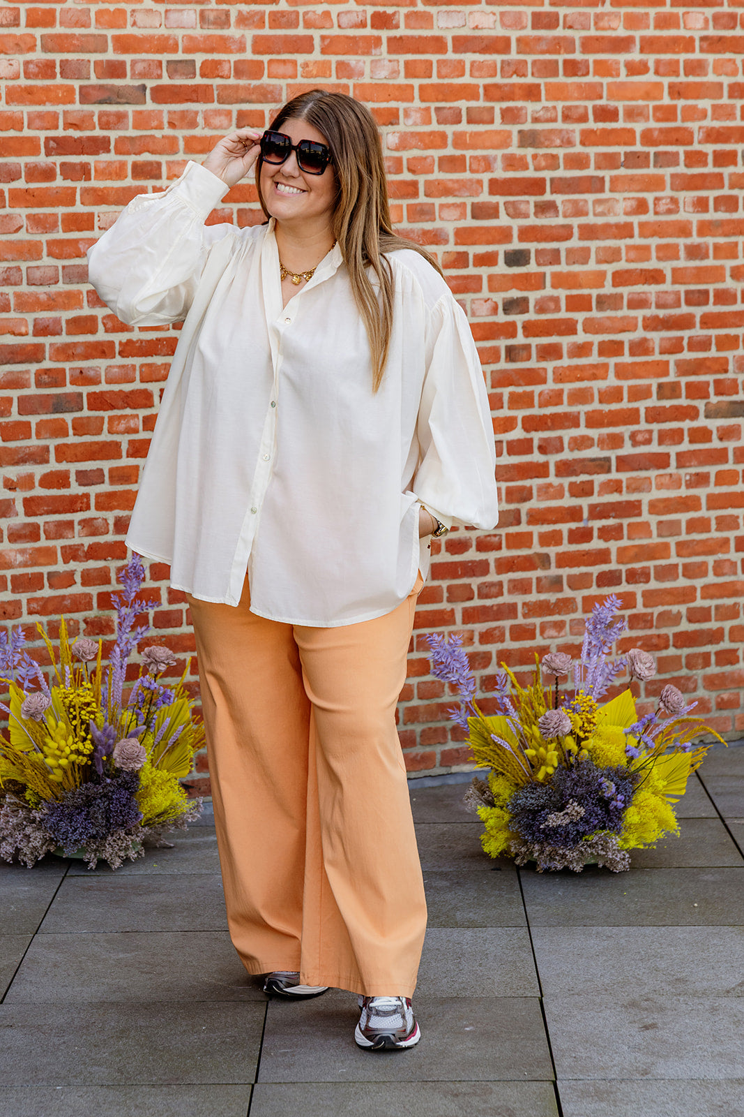 Pep - broek - oranje TU CURVE ❗️