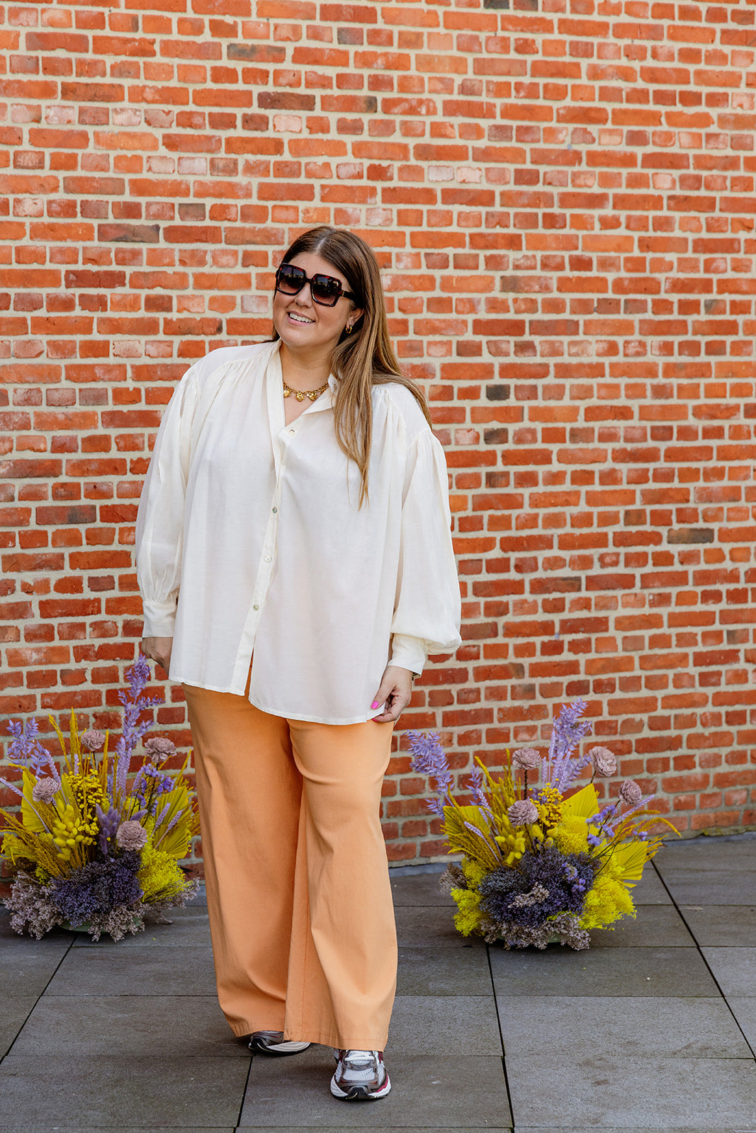 Pep - broek - oranje TU CURVE ❗️