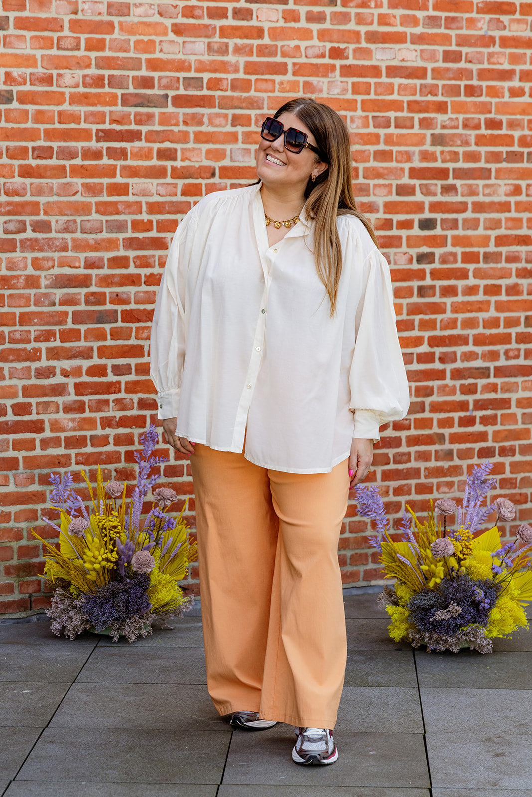 Pep - broek - oranje TU CURVE ❗️