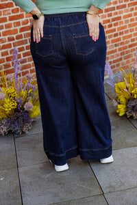 BESTSELLER Jeansbroek - broek - donkerblauw TU curve ❗️
