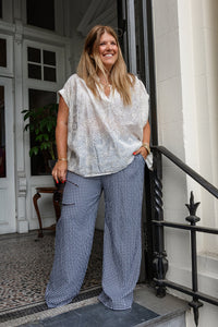Rodi - blouse broderie - ecru