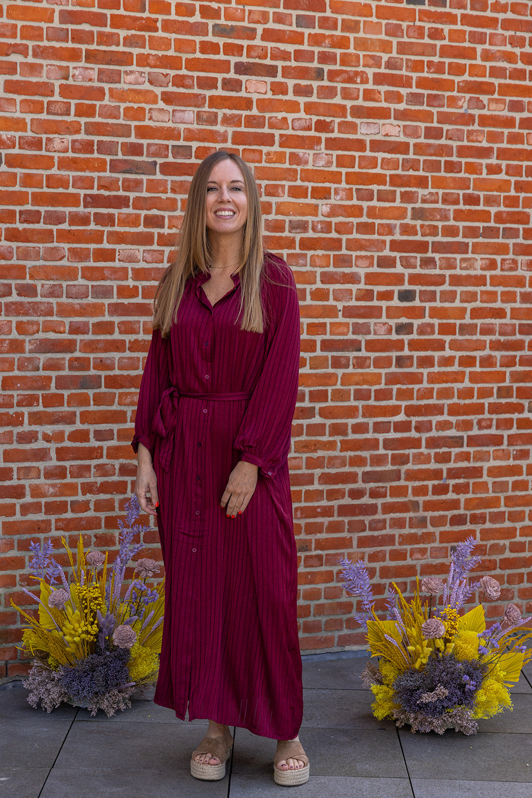 Ruby - kleedje - burgundy ❗️