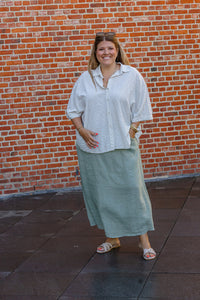 Alixe - blouse - vichy beige