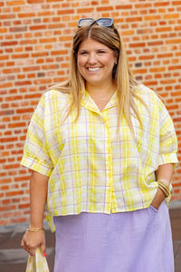 Izzy - blouse - geel