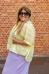 Izzy - blouse - geel
