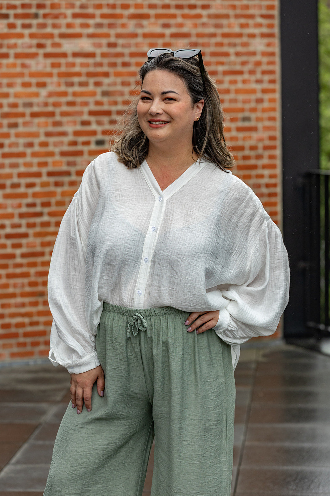 Mel - blouse - wit